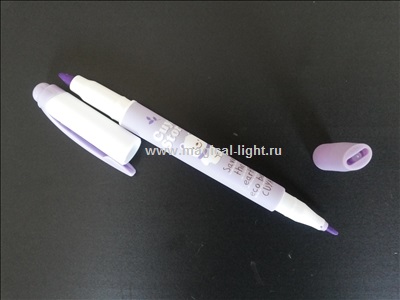 Флуоресцентный маркер 2-х сторонний фиолетовый (Фм4/1фио)